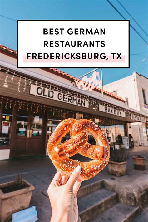 8 Best German Restaurants In Fredericksburg Texas | A Taste of Koko