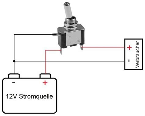 Kippschalter Anschließen Austausch Lichtschalter Blauer Schwarzer Und