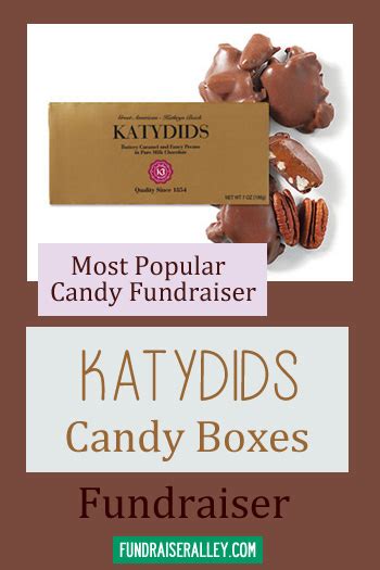 Kathryn Beich Katydids Candy Boxes For Fundraising Fundraiser Alley