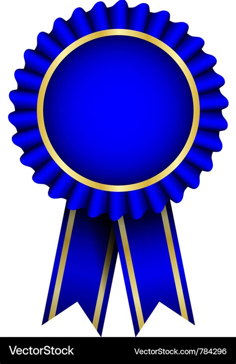 Blue Ribbon Award Badge Vector Images (over 5,600)