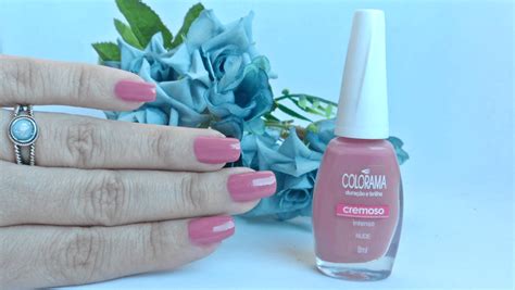 Esmalte Nude Intenso Colorama Manicure Bapho E Elegante Da Semana