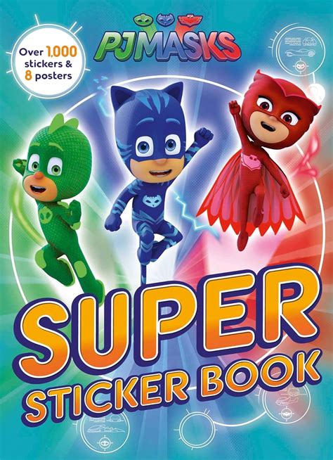 Pj Masks Super Sticker Book Br