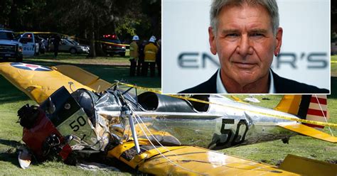 Harrison Ford Plane Crash Hollywood Star Rushed To Hospital After