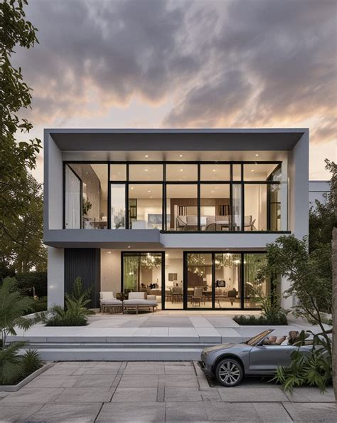 Villa Exterior Design Behance