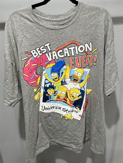 VINTAGE GRAPHIC UNIVERSAL STUDIOS SIMPSONS BEST VACAT… - Gem