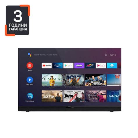 LED Smart Телевизор 50" 50S906BUS, UHD, Android 10, HDMI, USB, TESLA ⋆ ...