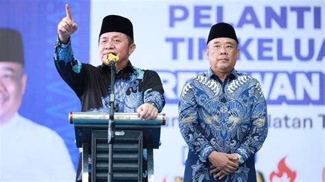 Herman Deru Cik Ujang Pilih Palembang Lokasi Deklarasi Maju Pilgub