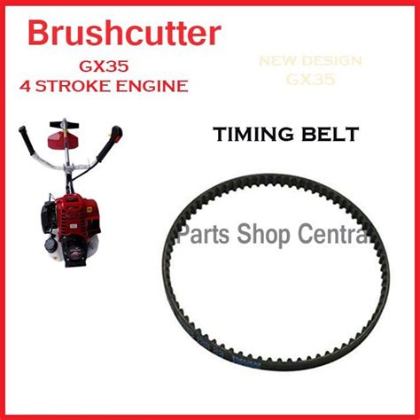 Honda Grasscutter Parts Timing Belt For 4 Stroke Gx35 Lazada Ph