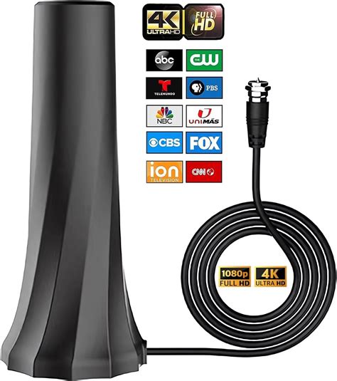 Amazon TV Antenna 2024 Enhanced Digital Indoor Antenna For HDTV