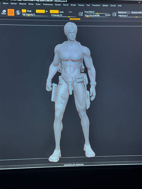 Meleemunlim Leon Resident Evil Naked