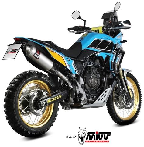 Scarico terminale Mivv DAKAR Yamaha Ténéré 700 19 24 omologato inox Y