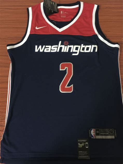 Men 2 John Wall Jersey Black Washington Wizards Swingman Jersey