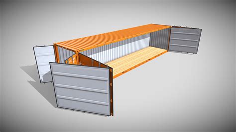 Ft Iso Shipping Container Dwg Off