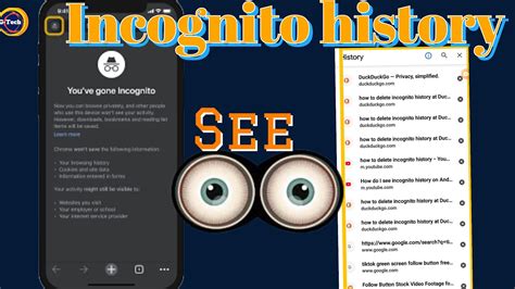 How To See My Incognito History On Android See Your Chrome Incognito