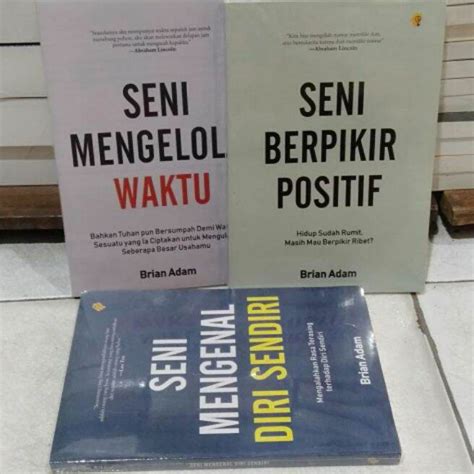 Jual Paket Buku Motivasi Seni Mengelola Waktu Seni Berpikir Positif