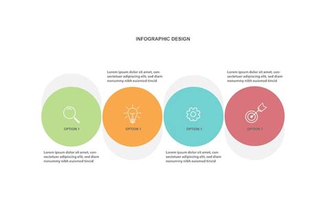 Premium Vector Infographic Template Design Vector
