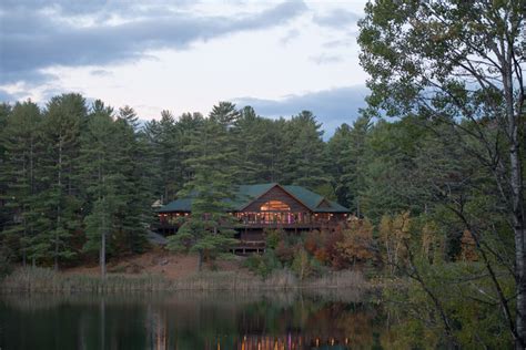 The Lodge on Echo Lake in New York's Adirondack Mountains