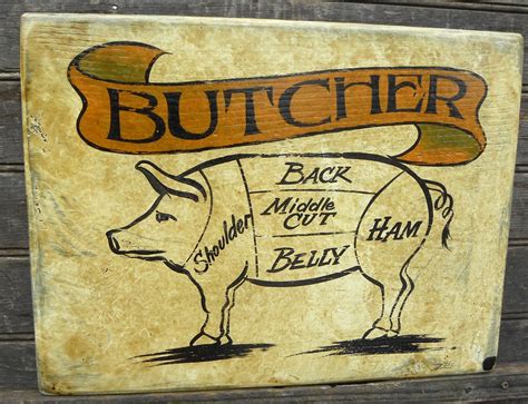 Butcher Poster Pig Butcher Diagram Artofit