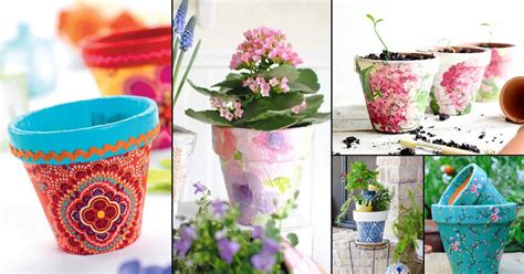 How To Decoupage Plastic Flower Pots At Sienna Deeming Blog