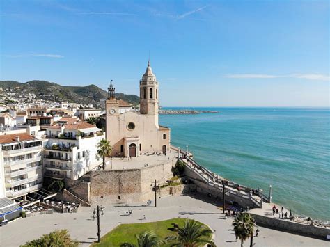 Sitges Paysage Voyage Carte Plan