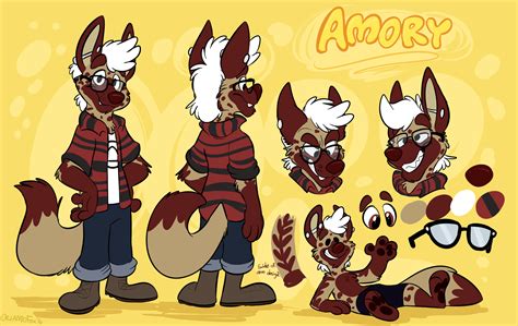 Ref Sheet I Had Done By Orlandofox Rfurry