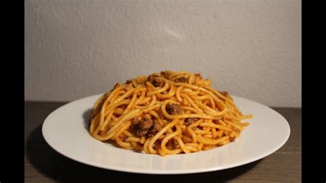 Como Hacer Spaghetti Con Carne Molida Bien Facil Youtube