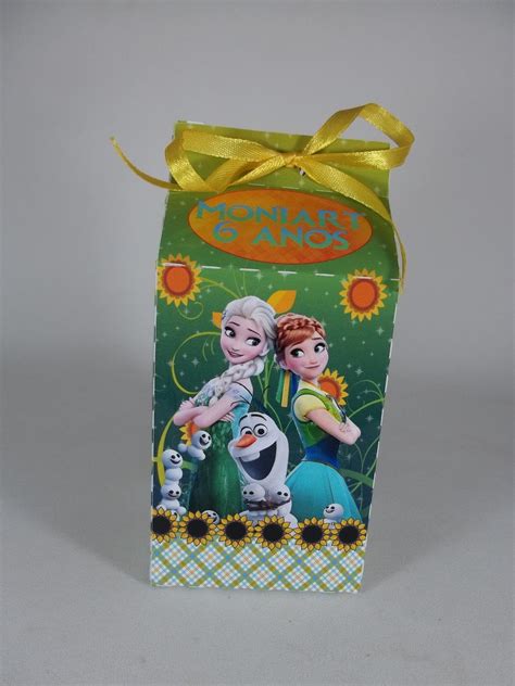 Caixa De Leite Milk Frozen Fever Elo Produtos Especiais