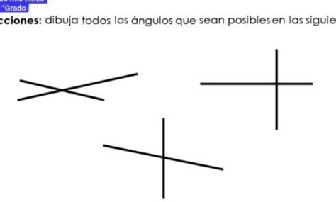 SOLVED ANGULOS instruciones dibuja todos los ángulos que sean posibles