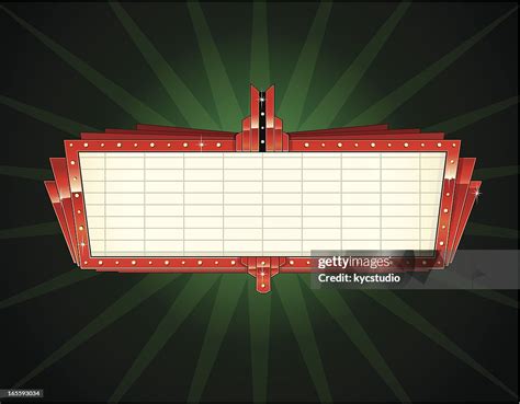 Movie Marquee Vector