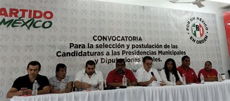 Emite Pri Convocatoria Para Candidaturas A Presidencias Municipales Y