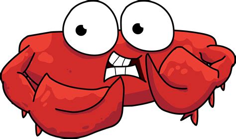 Clipart Cartoon Crab