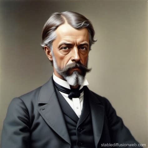 request   realistic image  henri fayol stable diffusion