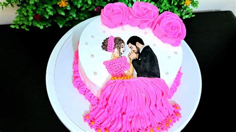 Couple Theme Cake Design Valentines Day Cake ভালোবাসা দিবসের কেক