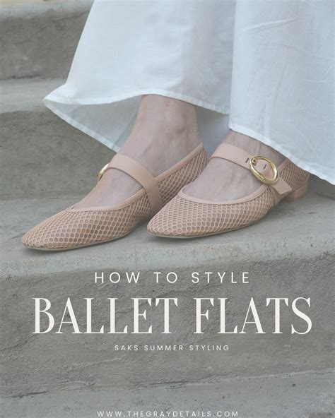 how to style ballet flats - the gray details