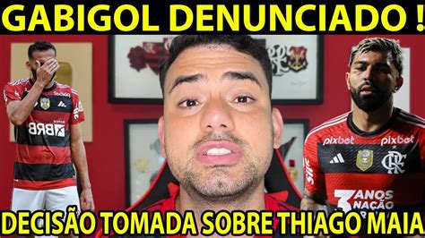 Gabigol Denunciado Ao Stjd Por Viol Ncia Thiago Maia Fora Do