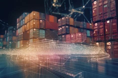 Premium Ai Image Intelligent Logistics Aipowered Supply Chain