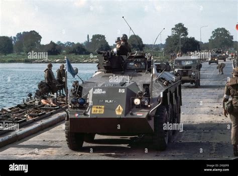 Nato Exercises In Netherlands A Dutch Army Daf Yp Armoured