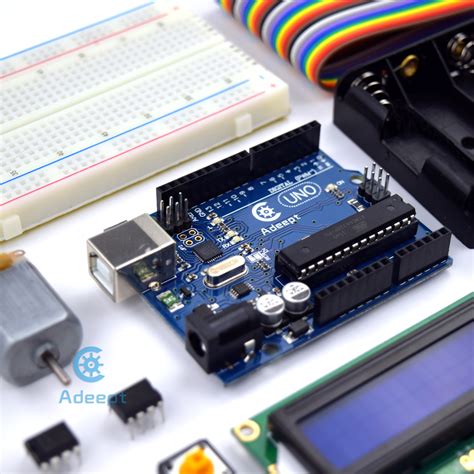 Adeept Super Starter Kit For Arduino Uno R Lcd Breadboad Dc