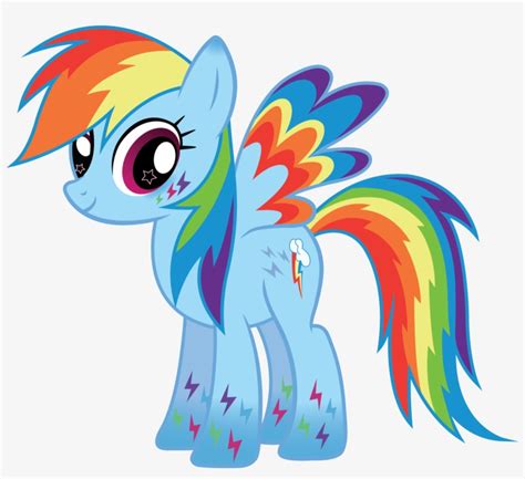 Rainbow Power Rainbow Dash Vector By Icantunloveyou - My Little Pony ...