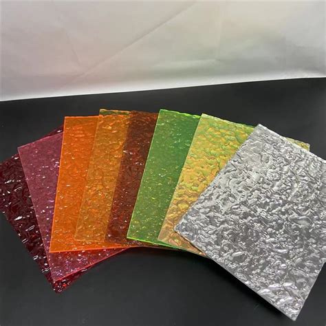 Color Stone Textured Acrylic Sheet Manufacturers Suppliers Factory