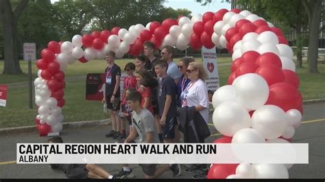 Capital Region Heart Walk And Run Youtube