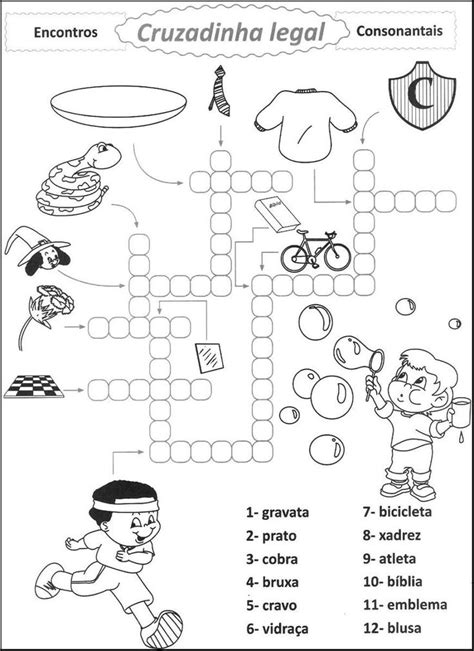 Atividades Encontros Voc Licos Para Imprimir Actividades