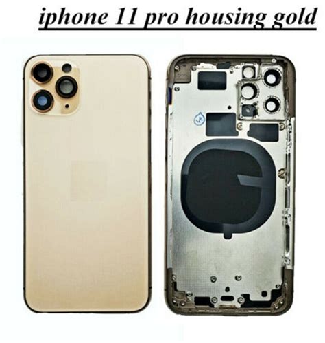 Iphone 11 Pro Back Housing Complete No Battery Goud Mondiparts B V