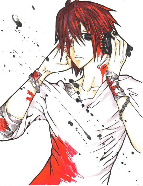 bloody headphones by purgatory0207 on DeviantArt