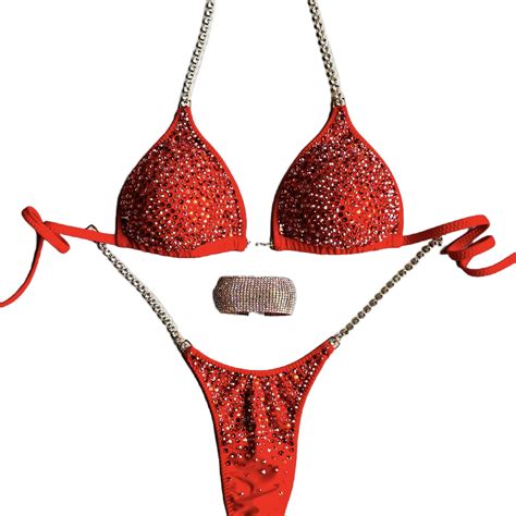 Red Bikini Category Competition Bikini