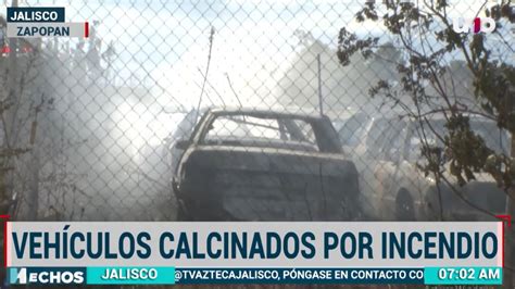 Veh Culos Fueron Calcinados Tras Un Voraz Incendio En Un Predio En