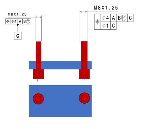 Composite Position Drafting Standards Gdandt And Tolerance Analysis Eng Tips