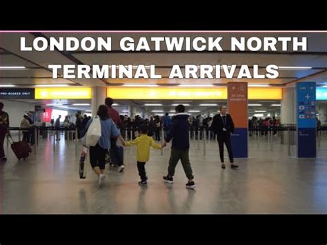 London Gatwick North Terminal Arrivals Youtube