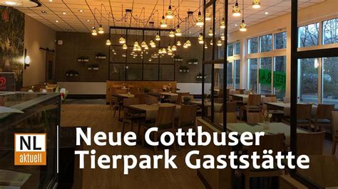 Cottbus Neue Tierpark Gaststätte eröffnet Restaurant Terrasse