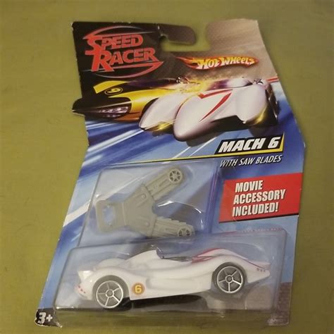 Hot Wheels Toys Collectible New Speed Racer Mach W Sawblades Poshmark